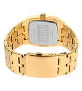 Diesel Cliffhanger Mens Gold Stainless Steel Watch-DZ2151