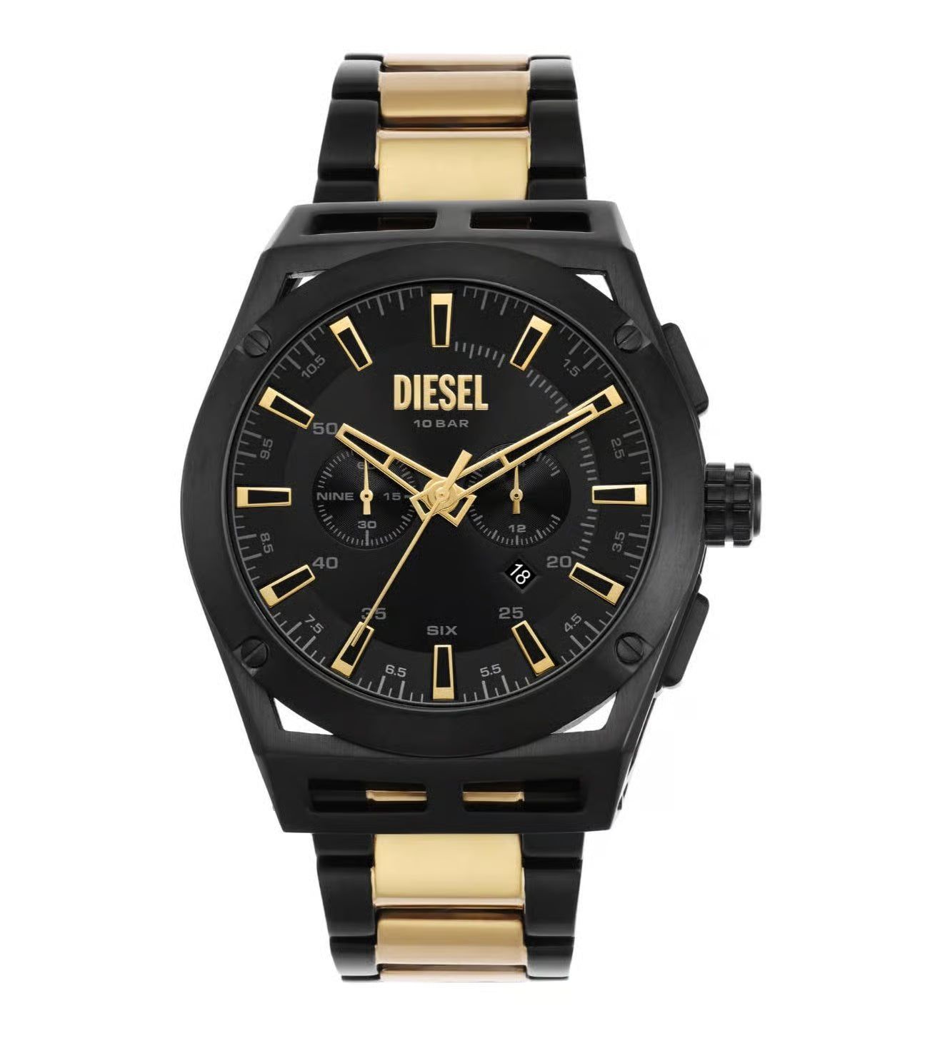 Diesel Timeframe Chronograph Two-Tone Stainless Steel Watch - DZ4612
