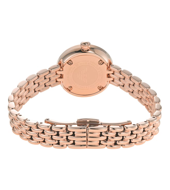 Emporio Armani Rosa Pink Stainless steel Womens Watch-AR11474
