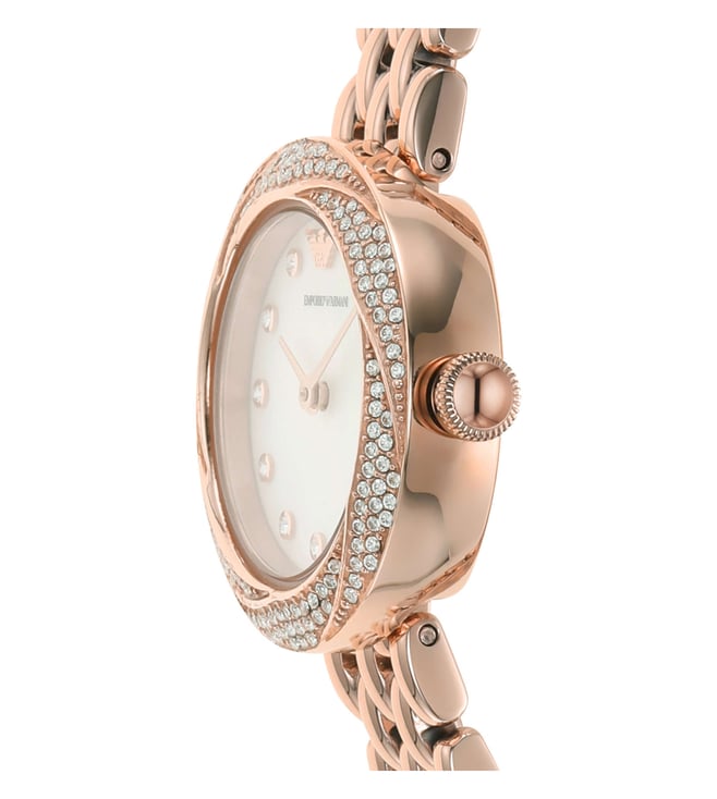 Emporio Armani Rosa Pink Stainless steel Womens Watch-AR11474