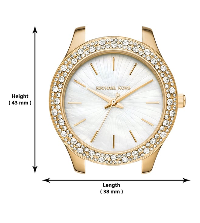 Michael Kors Liliane Gold Stainless Steel Watch-MK4555