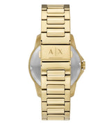 Armani Exchange Mens Gold Stainless Steel Watch-AX1734