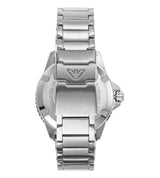 Emporio Armani Diver Mens Silver Watch-AR11338