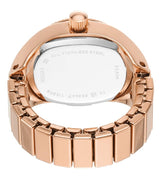 Fossil Ring Watch Womens Gold Stainless steel Watch-ES5247