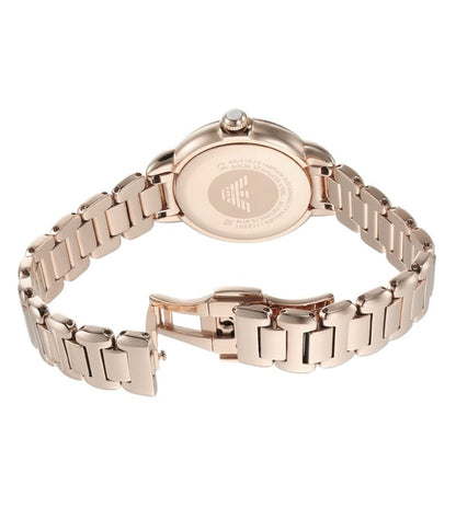 Armani Women Rose Gold Stainless Steel Watch-AR11523