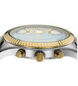 Michael Kors Lexington Mens Silver Stainless Steel Watch - MK8344