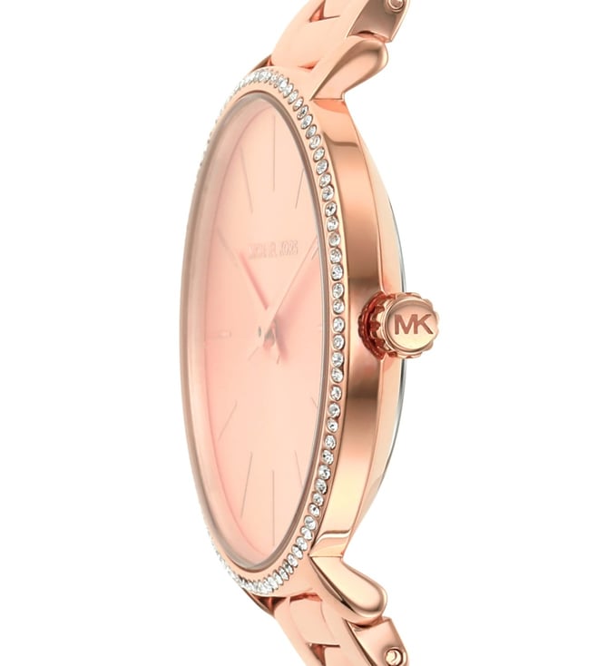 Michael Kors Pyper Womens Rosegold Watch-MK1040