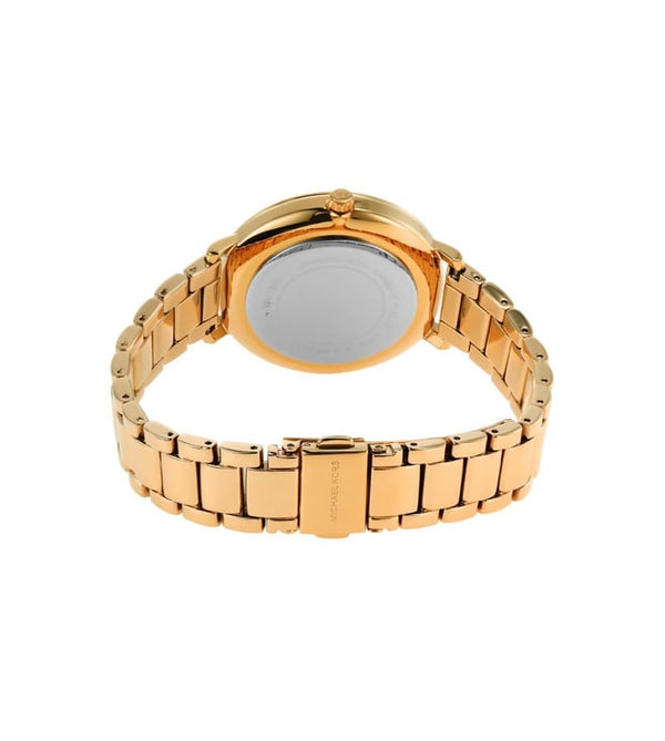 Michael Kors Pyper Womens Gold Alloy Watch - MK4593