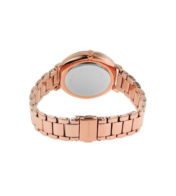 Michael Kors Pyper Womens Rose Gold Alloy Watch - MK4594