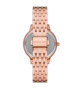 Michael Kors Melissa Womens Rose Gold Stainless Steel Watch-MK1052SET