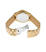 Michael Kors Lennox Women Gold Stainless Steel Watch-MK7361