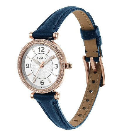 Fossil Women's Carlie, Rose Gold-Tone Stainless Steel Watch - ES5295