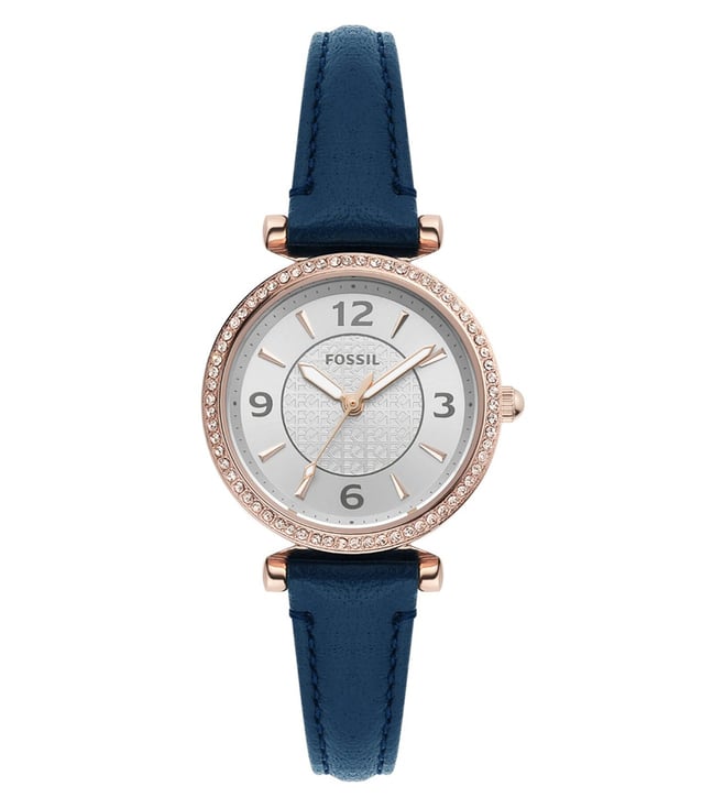 Fossil Women's Carlie, Rosegold-Tone Stainless Steel Watch - ES5295