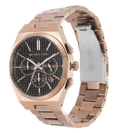 Michael Kors Lennox Gold Stainless steel Mens Watch-MK9119