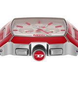 Diesel Cliffhanger Mens Red Stainless steel Watch-DZ4637