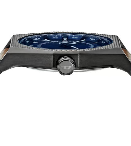 Diesel Scraper Mens Brown Leather Watch-DZ2189
