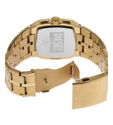 Diesel Cliffhanger Mens Gold Stainless steel Watch-DZ4639