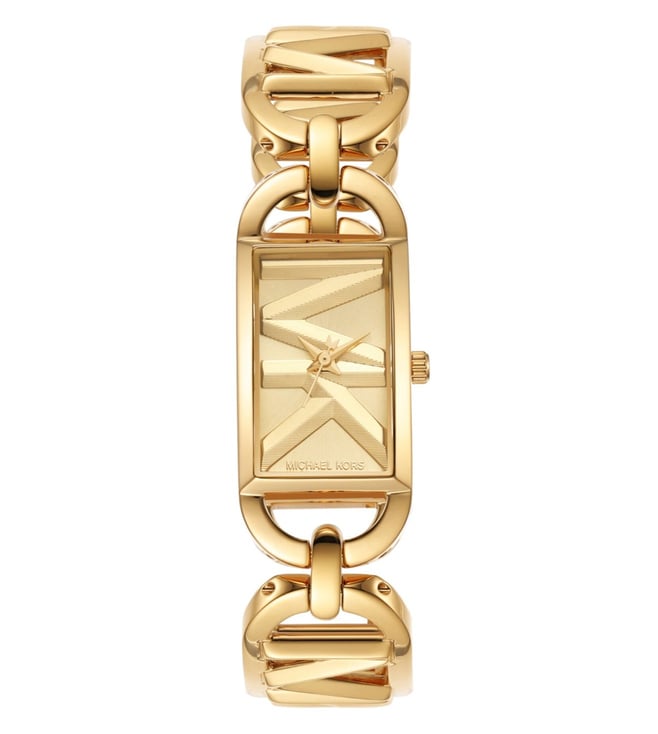Michael Kors Mk Empire Womens Gold Stainless steel Watch-MK7406