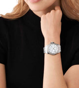 Michael Kors Everest Womens Silver Stainless steel Watch-MK7403