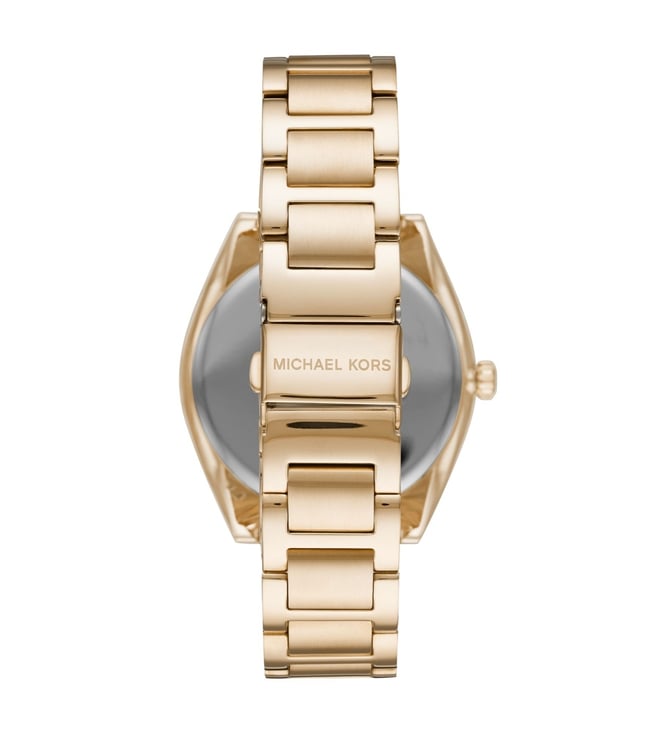 Michael Kors Mfo Janelle Womens Gold Stainless Steel Watch - MK7088