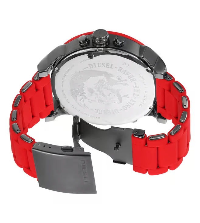 Diesel The Daddies Series Gunmetal Mixed Men Watch-DZ7370