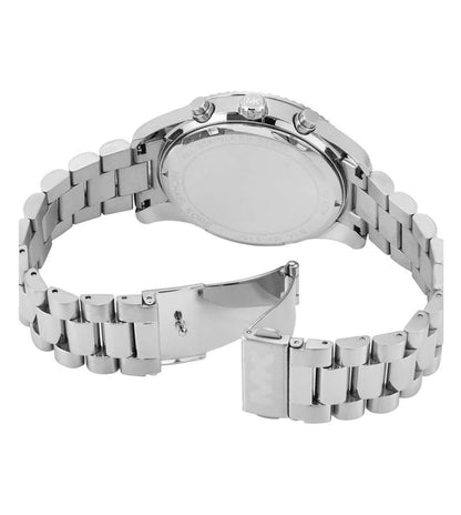 Michael Kors Lexington Mens Silver Stainless Steel Watch-MK9152