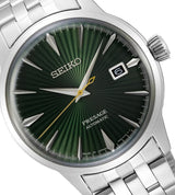 Seiko Presage Mens Silver Stainless steel Watch-SRPE15J1