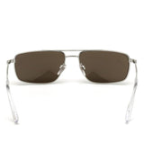 Diesel Men's Silver Sunglasses-DL0320-16C