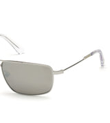 Diesel Men's Silver Sunglasses-DL0320-16C