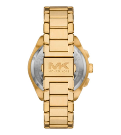 Michael Kors Accelerator 2.0 Mens Gold Stainless Steel Strap Watch-MK9177