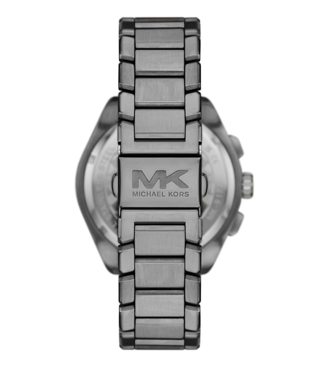 Michael Kors Accelerator 2.0 Mens Grey Stainless Steel Strap Watch-MK9178