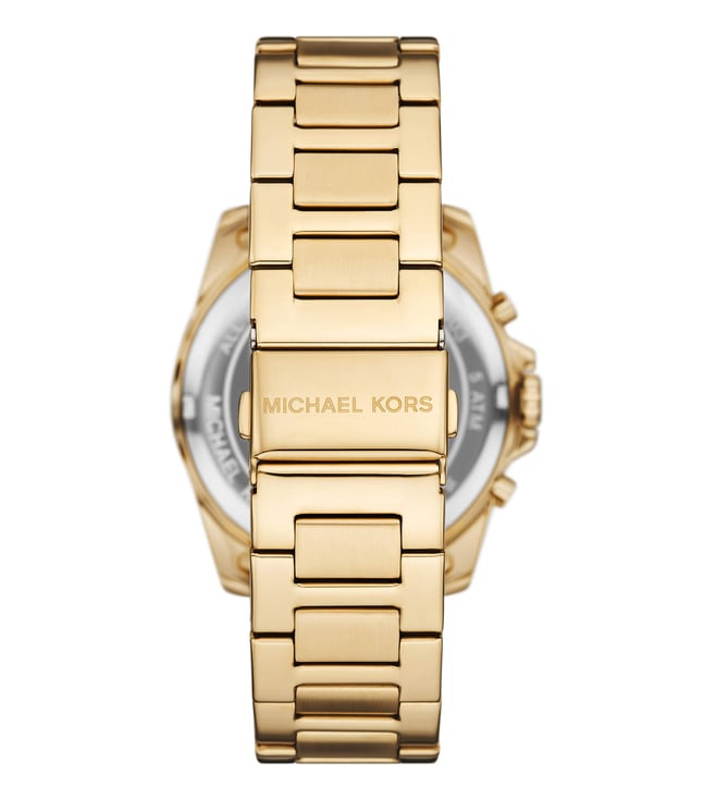 Michael Kors Alek Gold Stainless steel Mens Watch-MK9184