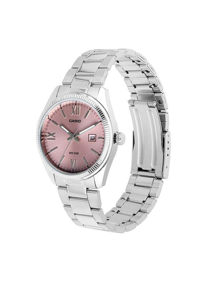 Casio Enticer LTP-1303DD-4AVDF -Rose Pink Dial - Stainless Steel -50M WR