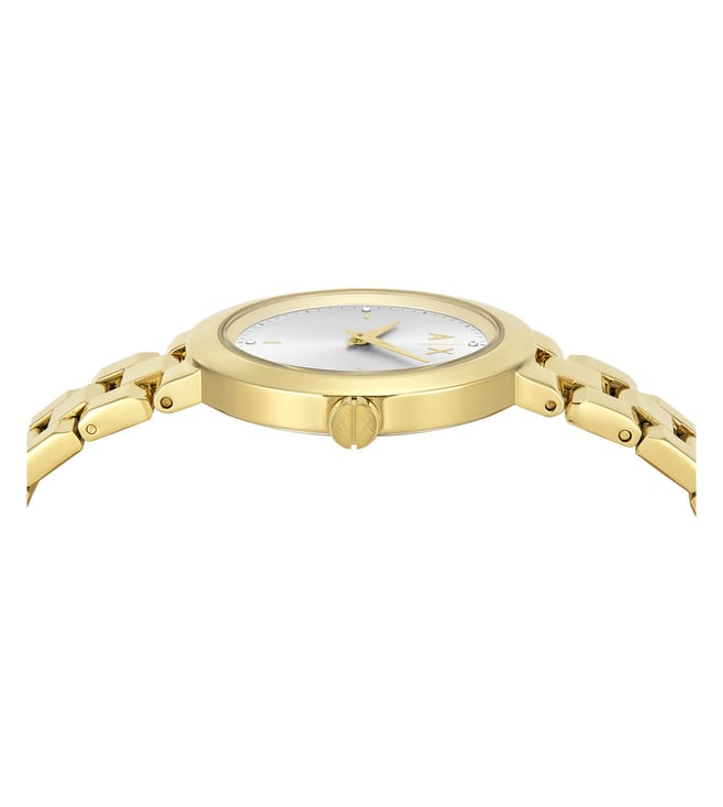 Armani Exchange Jackie Gold Stainless steel Womens Watch-AX5180