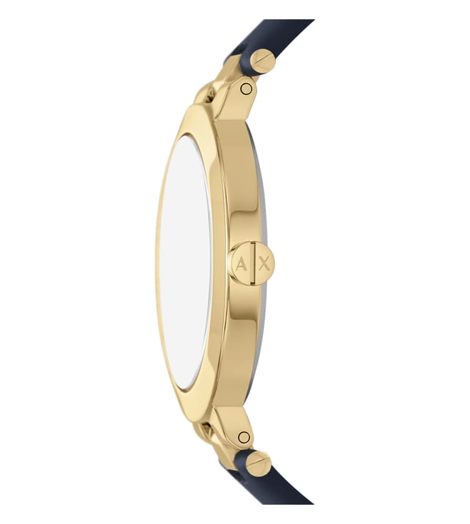 Armani Exchange Jackie Blue Leather Womens Watch-AX5179