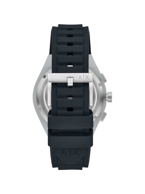Armani Exchange Sync Blue Rubber Mens Watch-AX4172