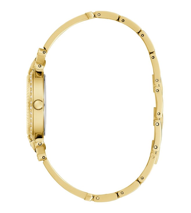 Guess - Womens Gold Stainless steel Strap Watch-GW0864L2