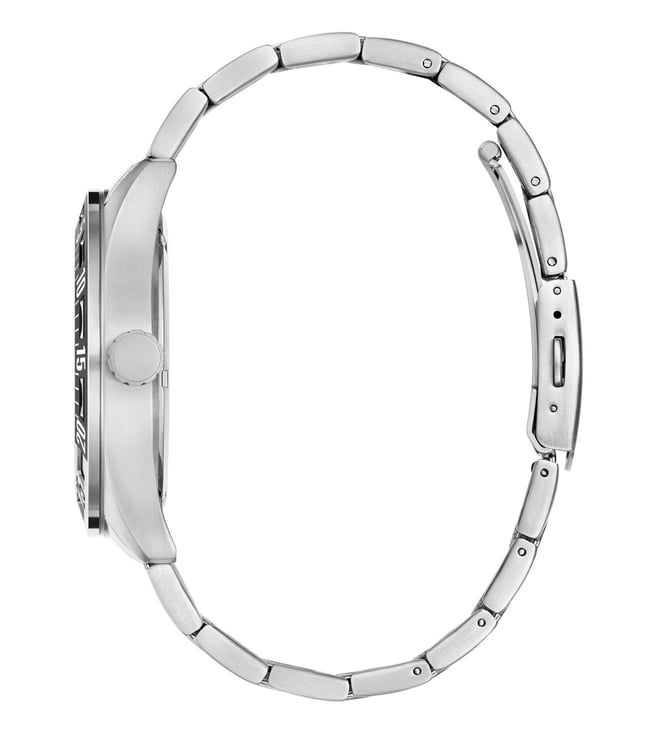 Guess - Mens Silver Stainless steel Strap Watch-GW0904G1