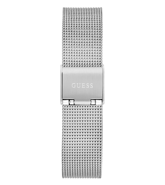 Guess - Womens Silver Stainless steel Strap Watch-GW0835L1