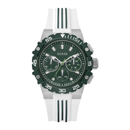 Guess Rubber White Men Watch-GW1059G1