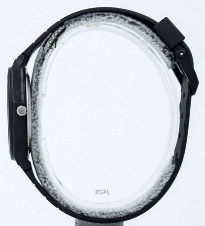 CASIO ANALOG BLACK DIAL WATCH