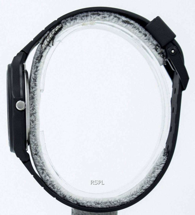 CASIO ANALOG BLACK DIAL WATCH