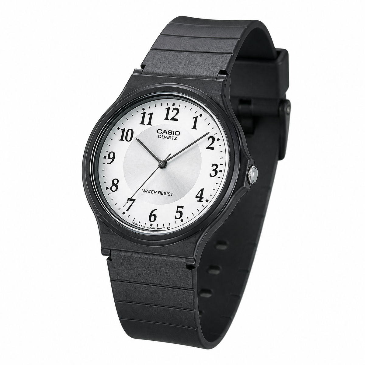 Casio MQ-24-7B3LDF Black Resin Strap Watch for Men