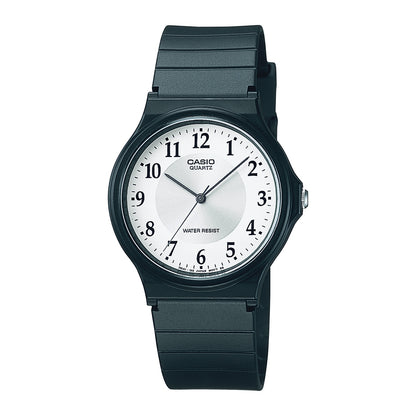 Casio MQ-24-7B3LDF Black Resin Strap Watch for Men