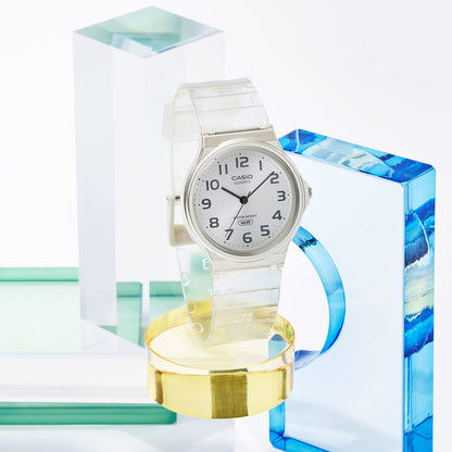 Casio Rubber Women Watch-MQ-24S