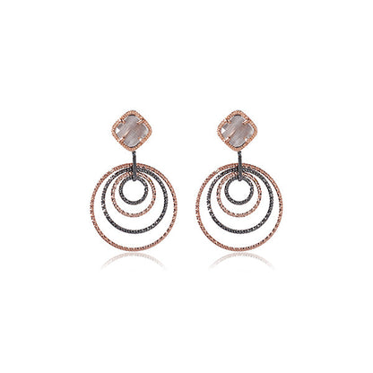 Cici Collection - Midi Floating Enhancer Earrings