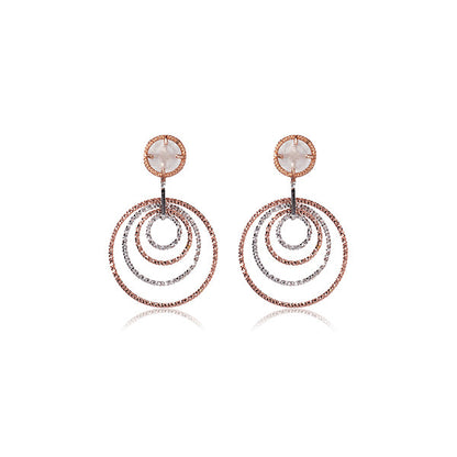 Cici Collection - Midi Floating Enhancer Earrings