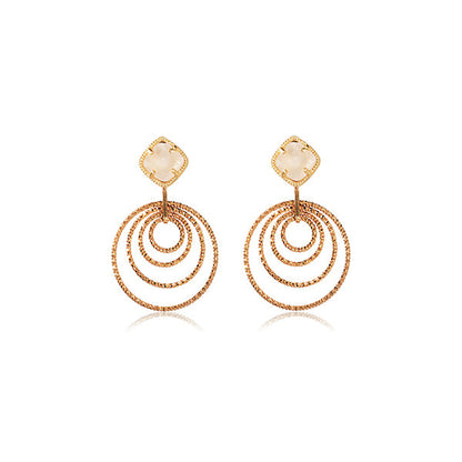 Cici Collection - Midi Floating Enhancer Earrings