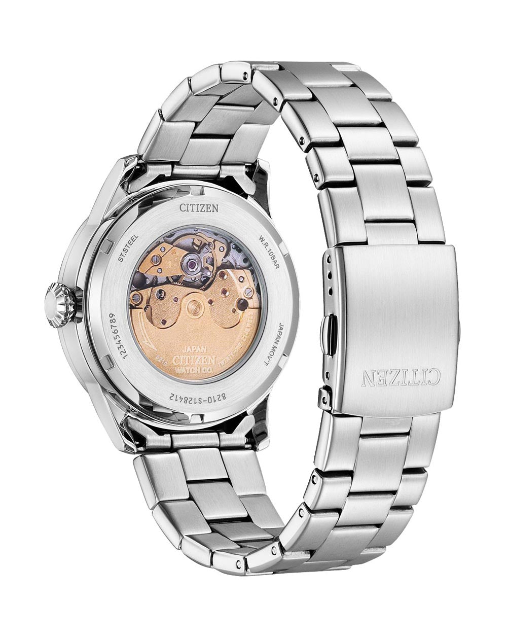 Citizen Gents Mechanical Collection Green Dial Watch - NJ0160-87X