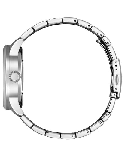 Citizen Gents Mechanical Collection Green Dial Watch - NJ0160-87X